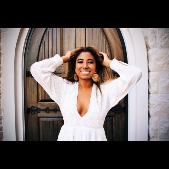 Free People V neck dress - Picture 4 of 8